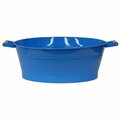 Next2Nature Enameled Galvanized Steel Oval Planter - Tub NE2417483